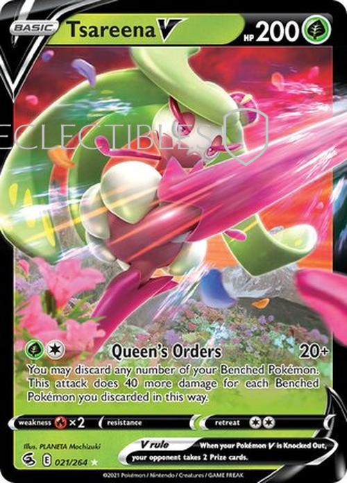Pokemon Fusion Strike 021/264 Tsareena V