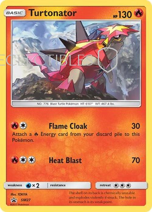 Pokemon SM Black Star Promos SM 027 Turtonator
