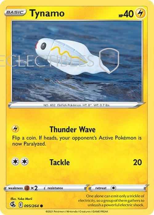 Pokemon Fusion Strike 095/264 Tynamo  Reverse Holo