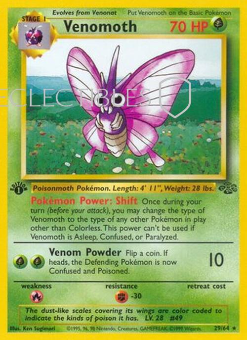 Pokemon Jungle 29/64 Venomoth