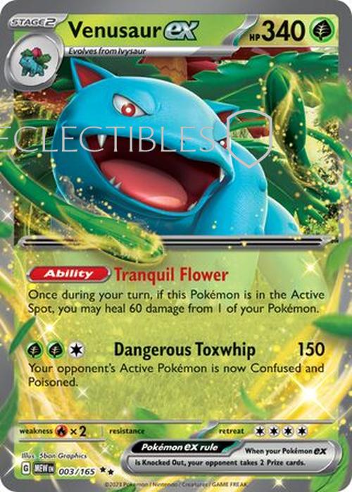 Pokemon Scarlet & Violet 151 003/165 Venusaur ex