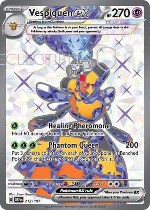 Pokemon Obsidian Flame 212/197 Vespiquen ex