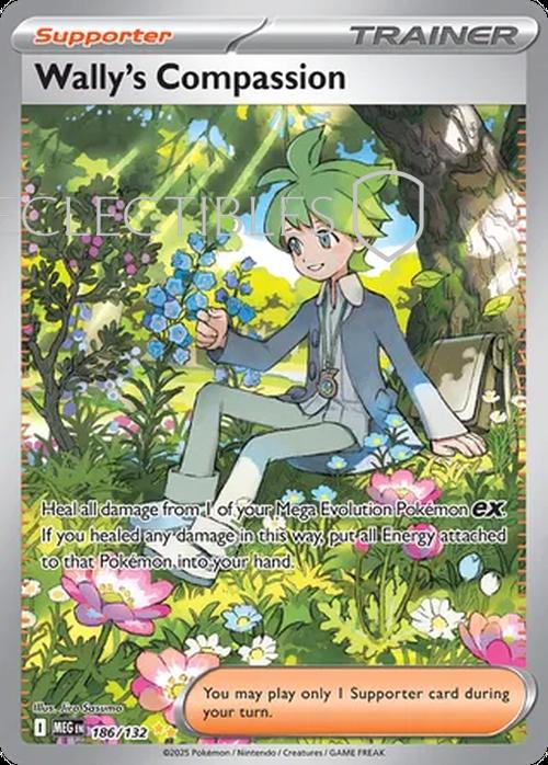 Pokemon Mega Evolutions 186/132 Wallys Compassion 