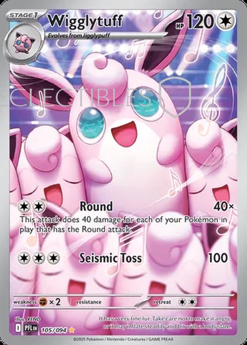 Pokemon Phantasmal Flames 105/094 Wigglytuff 
