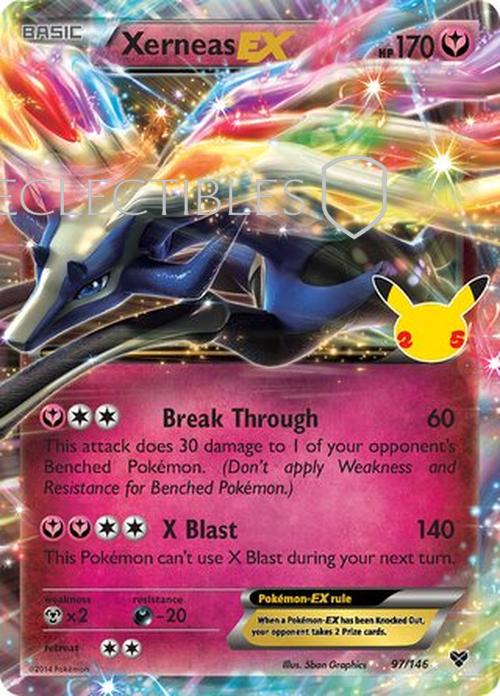 Pokemon Celebrations 097/146 XerneasEX