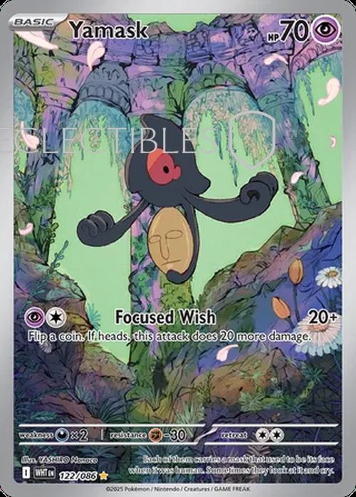 Pokemon White Flare 122/086 Yamask 