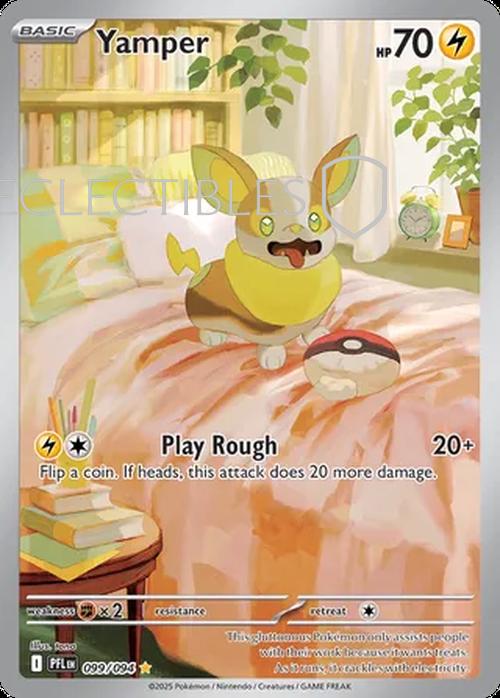 Pokemon Phantasmal Flames 099/094 Yamper 