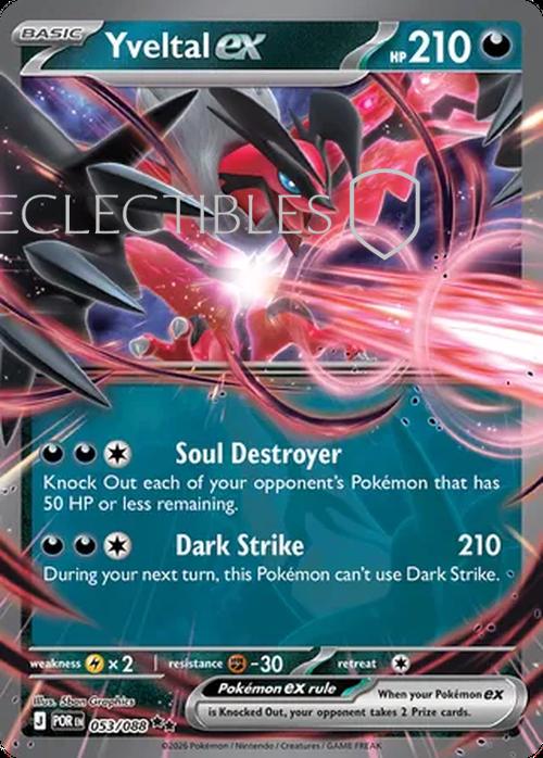 Pokemon Perfect Order 053/88 Yveltal ex