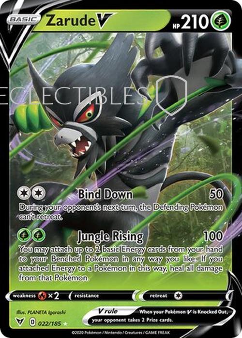 Pokemon Vivid Voltage 022/185 Zarude V