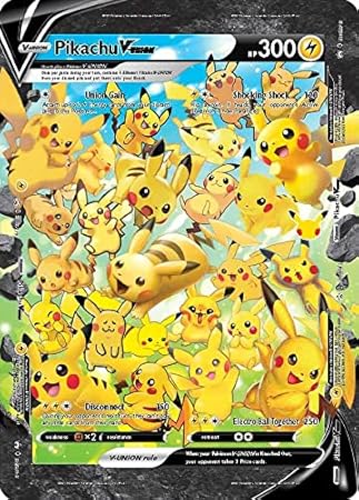 Pokemon SWSH Black Star Promos SWSH 141 Pikachu V UNION Jumbo