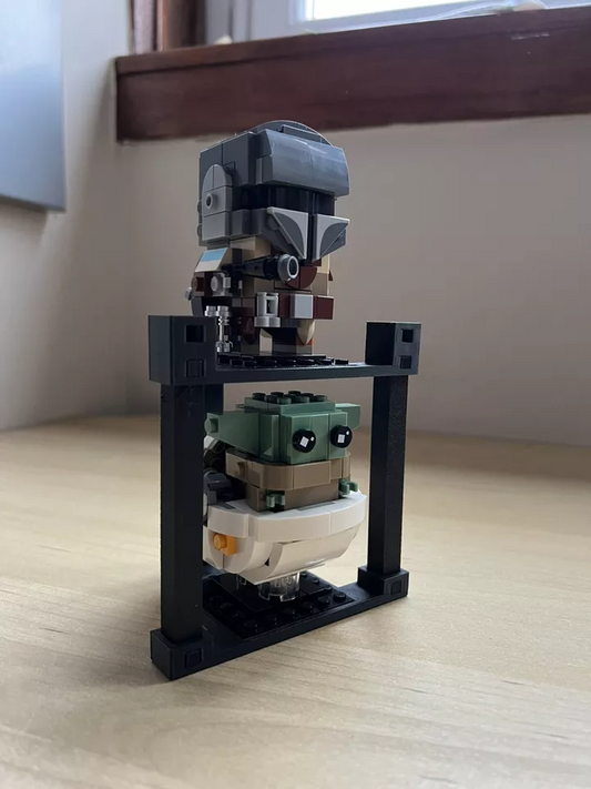Lego Brick Headz Modular Display Shelfs